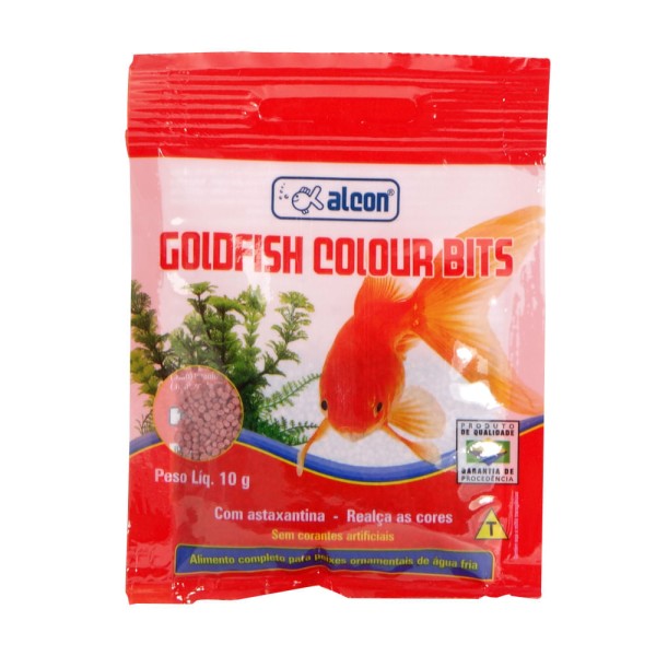 Encontraproduto.com.br - Ração Gold Fish Colour Bits Alcon