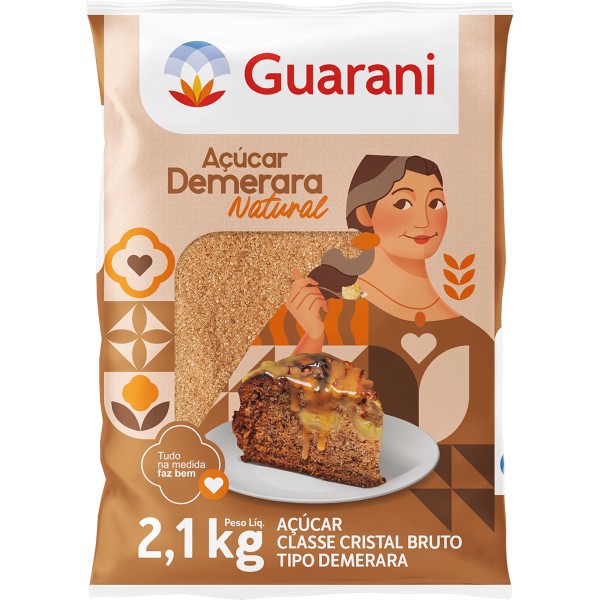 Açúcar Guarani Demerara 2,1kg