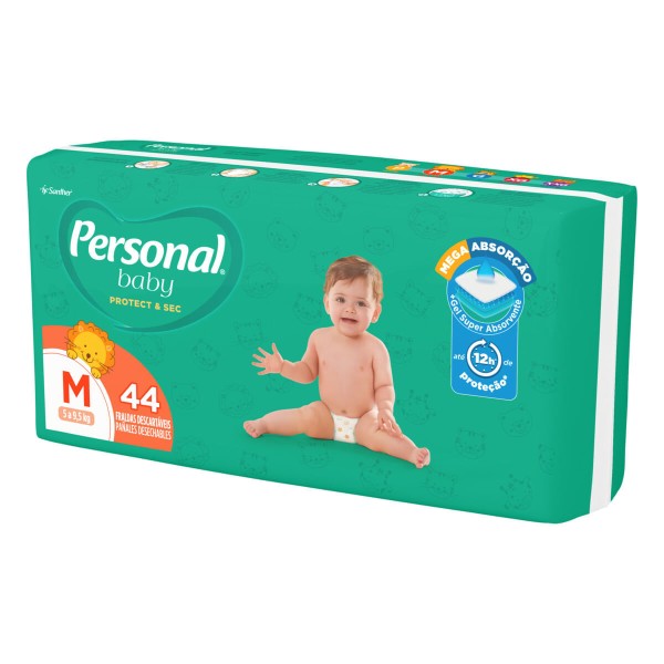 Encontraproduto.com.br - Fraldas Soft Protect PERSONAL Mega M Pacote 44un
