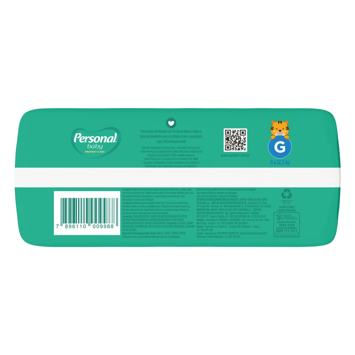 Encontraproduto.com.br - Fraldas Soft Protect PERSONAL Mega G Pacote 38un