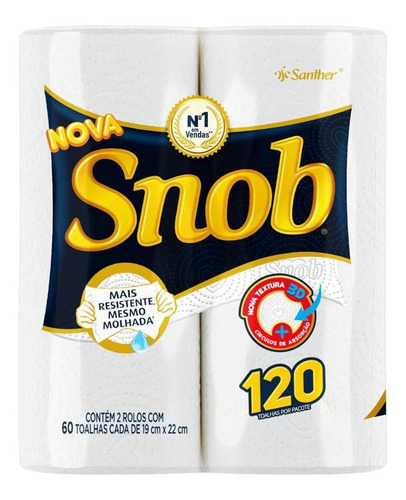Encontraproduto.com.br - Papéis Toalha Snob Decora Pacote De 2 U