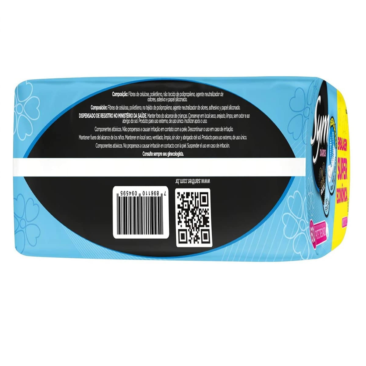 Encontraproduto.com.br - Protetor Diário Sym Sem Perfume Com 60 Unidades