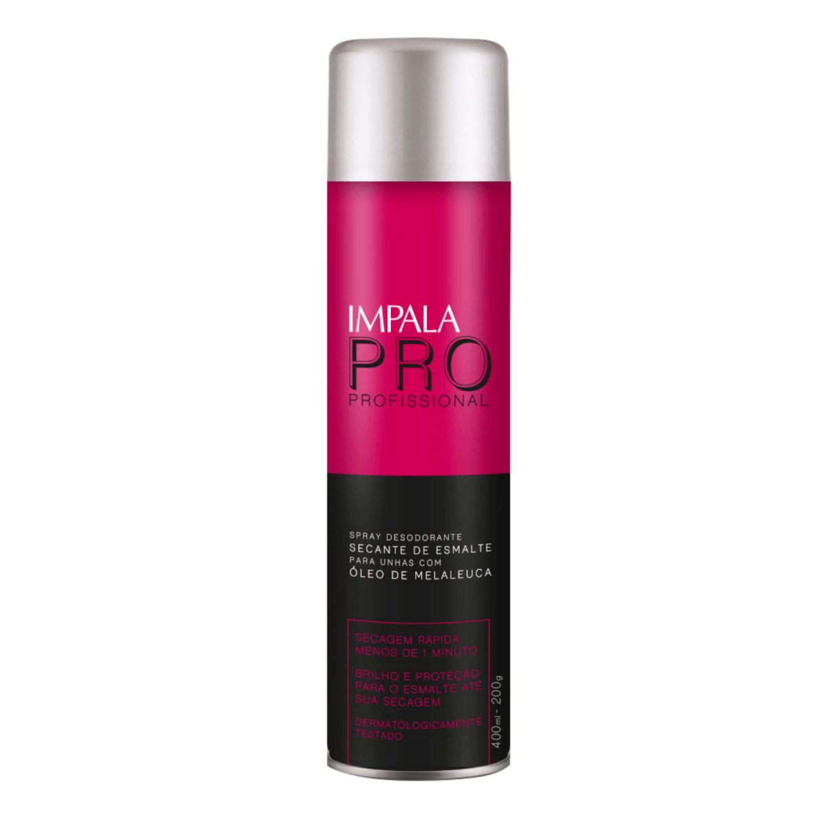 Spray Secante de Esmalte Impala com Óleo de Melaleuca 400ml