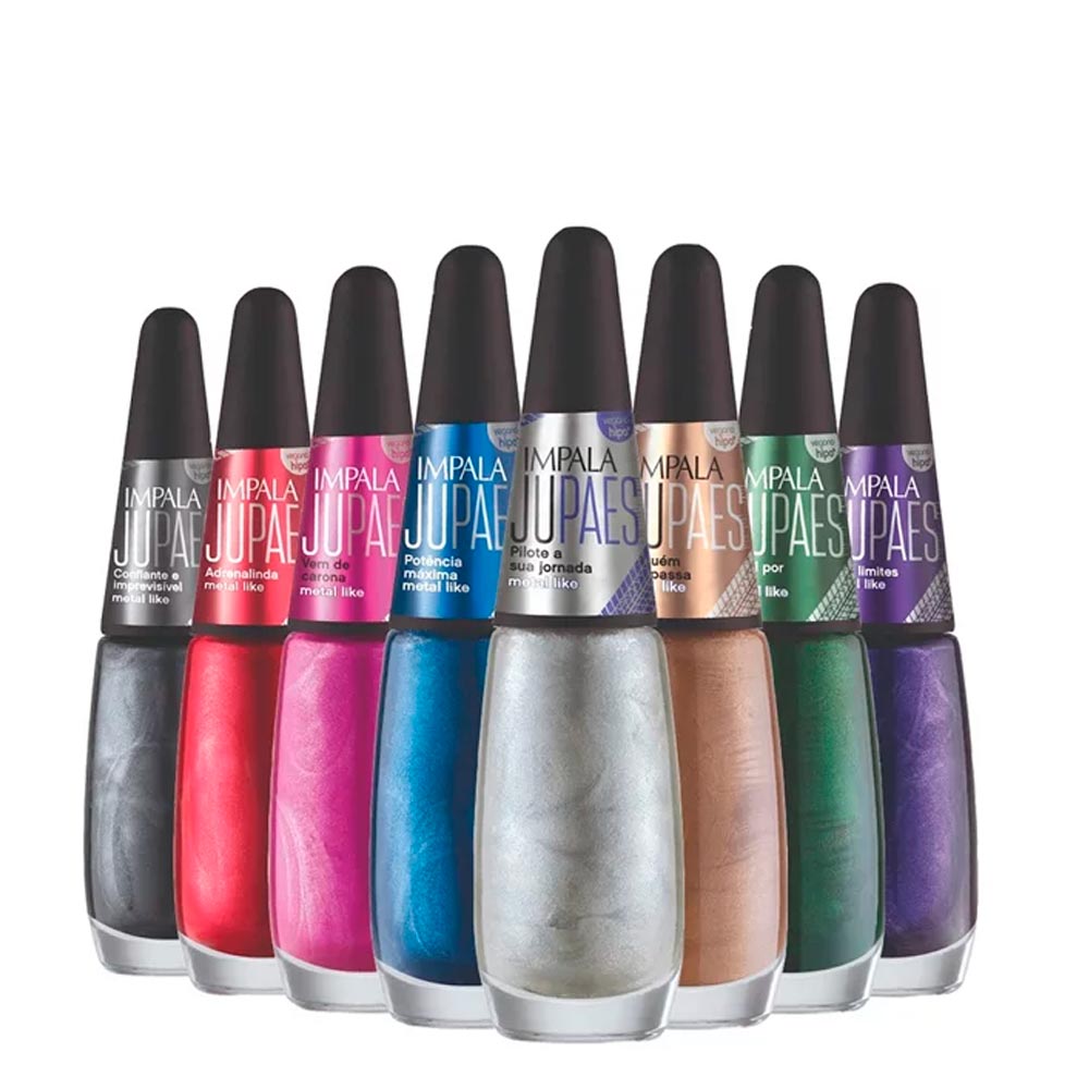 Esmalte Cremoso Ju Paes 7,5ml Metal Like Potencia Maxima - Impala