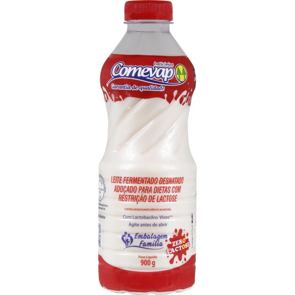 Encontraproduto.com.br - Leite Fermentado para Dietas com Restrição à Lactose Comevap 900 g