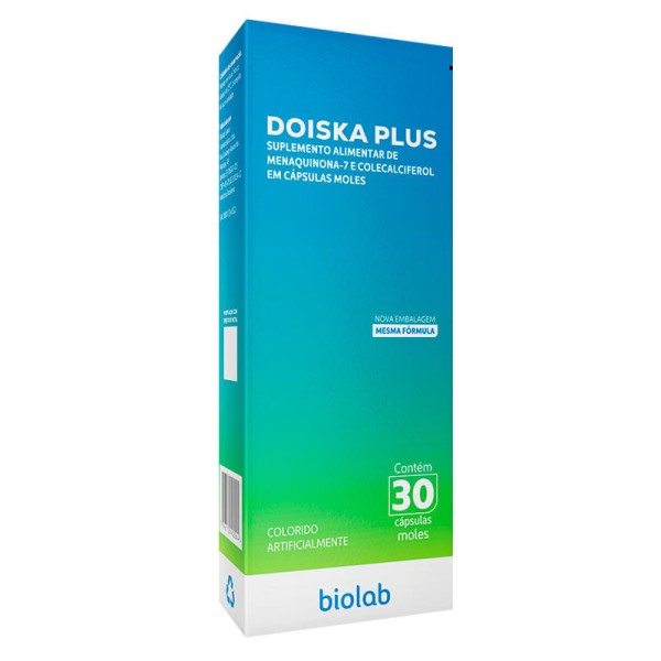 Encontraproduto.com.br - Doiska Plus Com 30 Capsulas Gelatinosas Moles