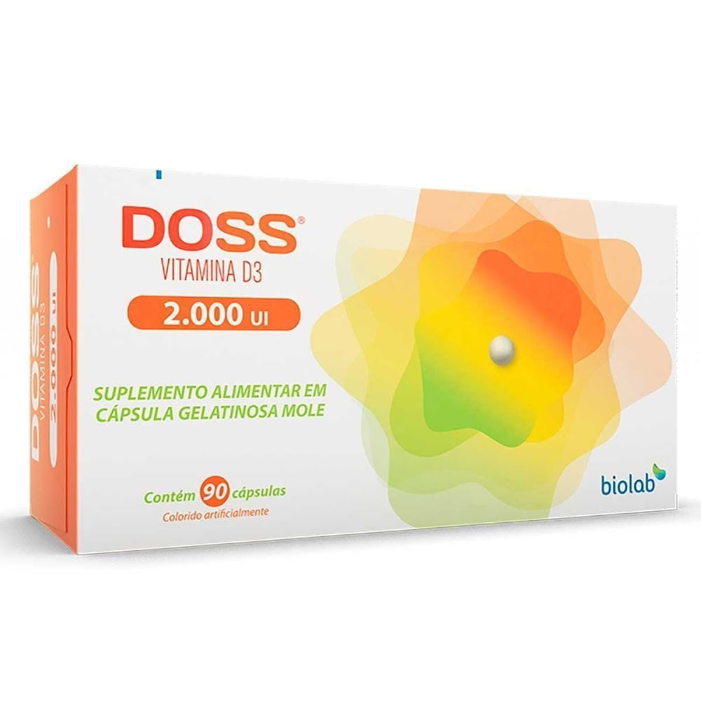 Encontraproduto.com.br - Doss Biolab 2.000Ui com 90 cápsulas