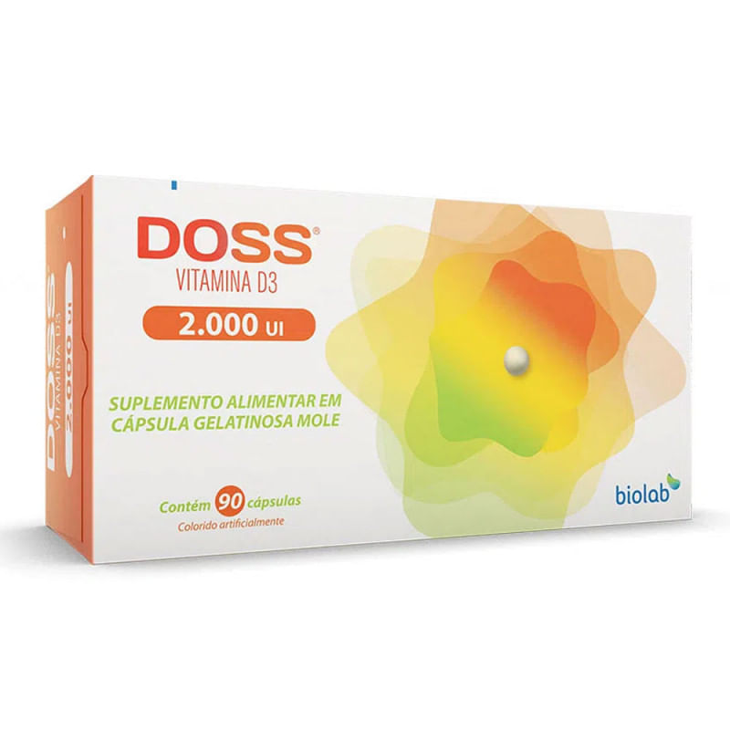Encontraproduto.com.br - Doss Biolab 2.000Ui com 90 cápsulas