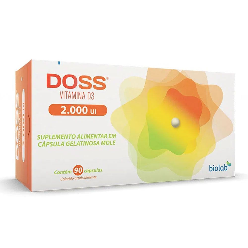 Encontraproduto.com.br - Doss Biolab 2.000Ui com 90 cápsulas