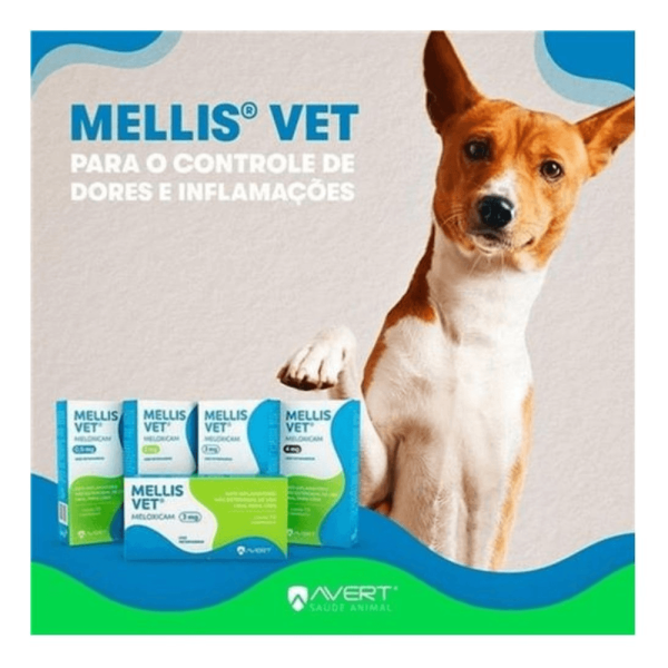 Encontraproduto.com.br - Anti-inflamatório Mellis Vet Avert Para Cães 2MG (MP)