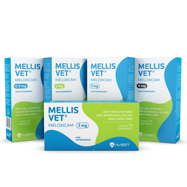 Encontraproduto.com.br - Anti-inflamatório Mellis Vet Avert Para Cães 2MG (MP)
