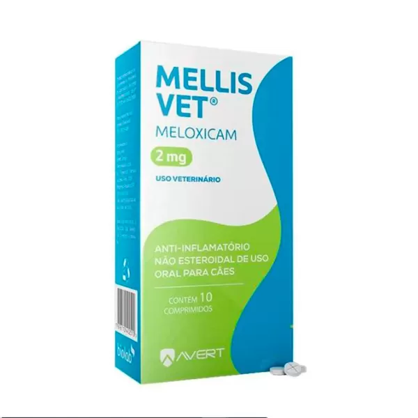 Encontraproduto.com.br - Anti-inflamatório Mellis Vet Avert Para Cães 2MG (MP)