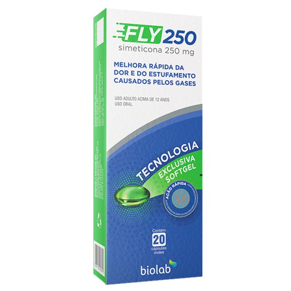 Fly 250mg c/ 20 Cápsulas