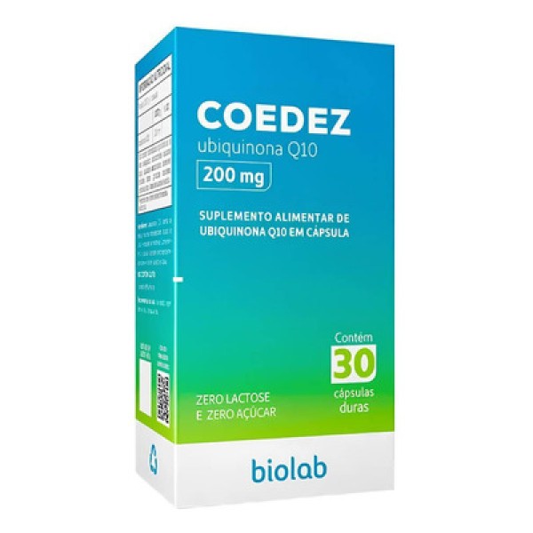 Encontraproduto.com.br - Coedez 200mg 30 Cápsulas