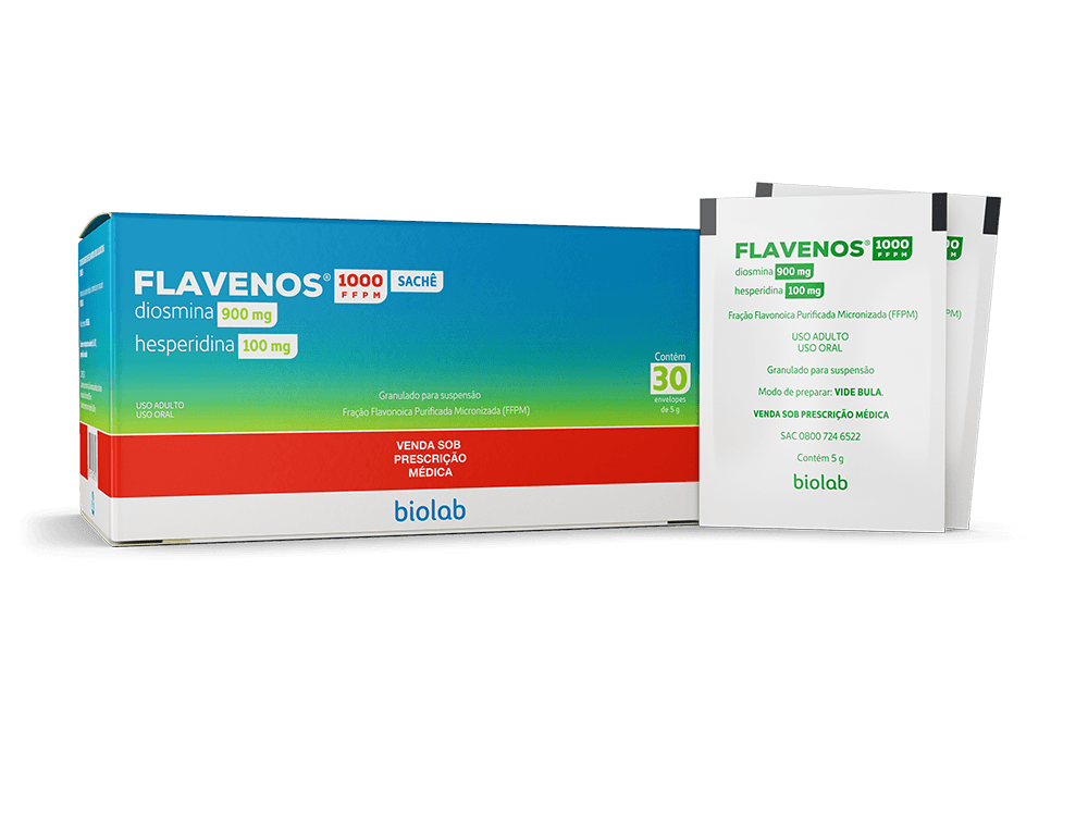 Encontraproduto.com.br - Flavenos Com 30x5gr Envelope 100+900mg