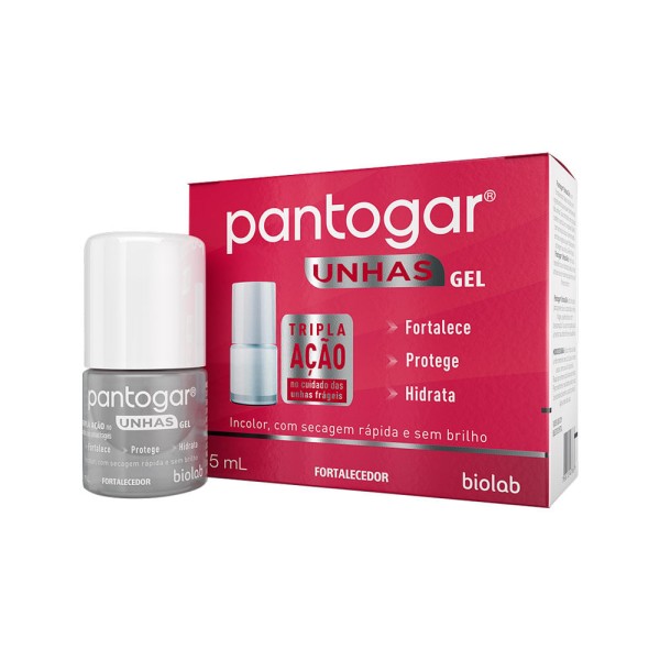 Pantogar Unhas Gel 5ml Tripla Acao