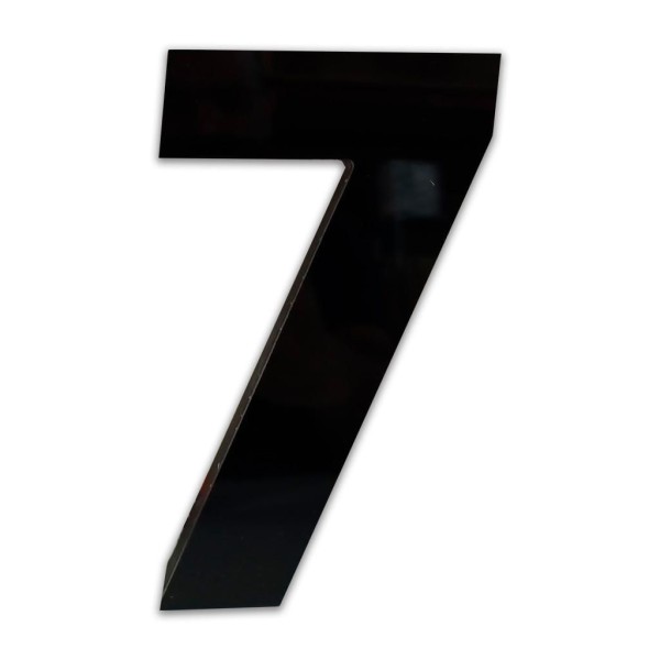 Encontraproduto.com.br - Numero Quadrado 7 3D Numeral