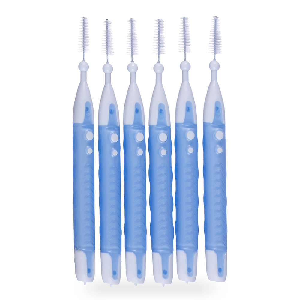 Encontraproduto.com.br - Escova Interdental Bitufo Interclean Cônica 6 Unidades