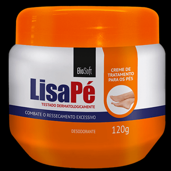 Creme Lisa Pé Bio Soft 120g