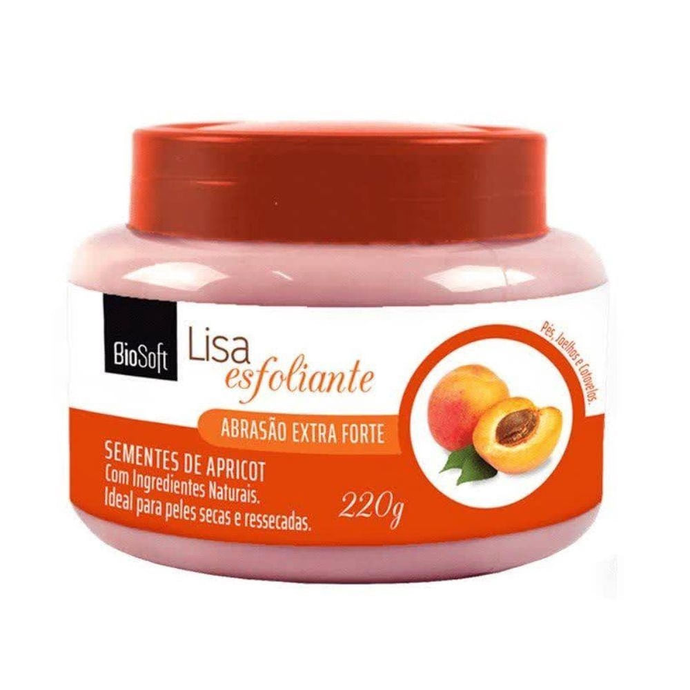 Encontraproduto.com.br - Creme Esfoliante 220g Sementes De Apricot - Soft Hair