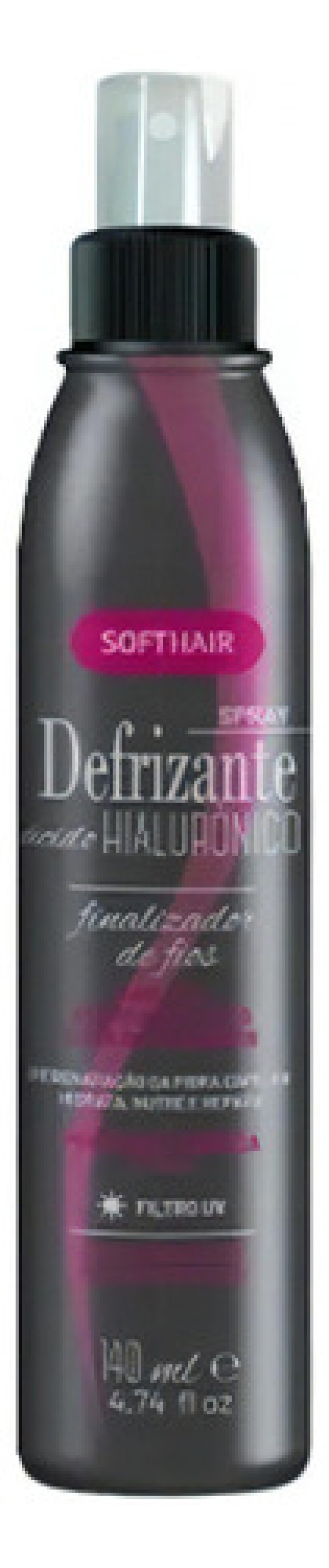 Defrizante Spray Ácido Hialurônico Soft Hair - 140ml