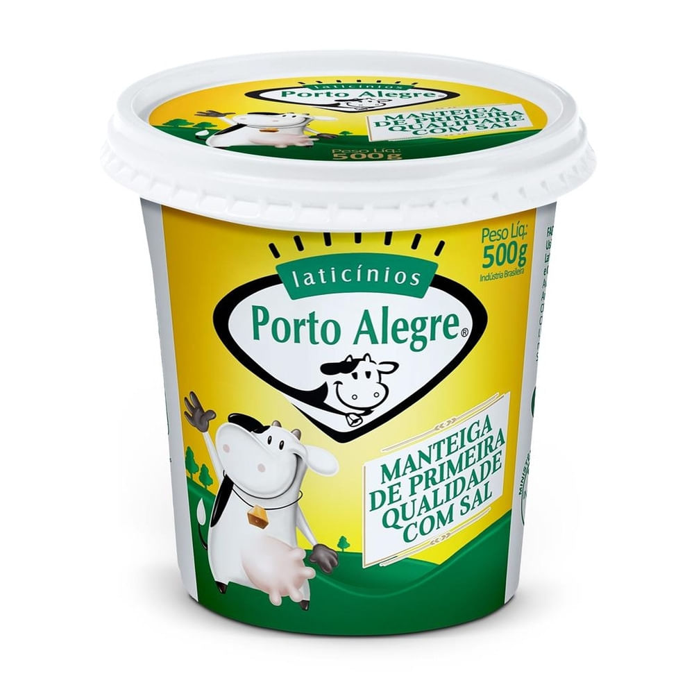 Manteiga Porto Alegre com Sal 500g