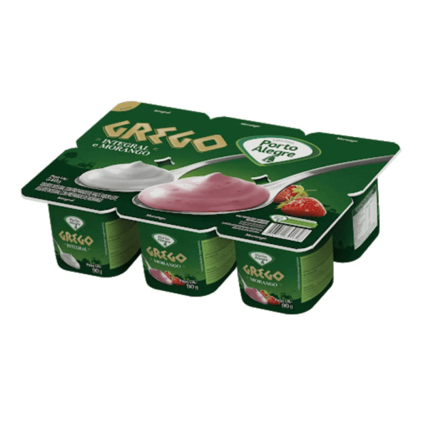 Encontraproduto.com.br - Iogurte Grego Porto Alegre Integral Morango 540g