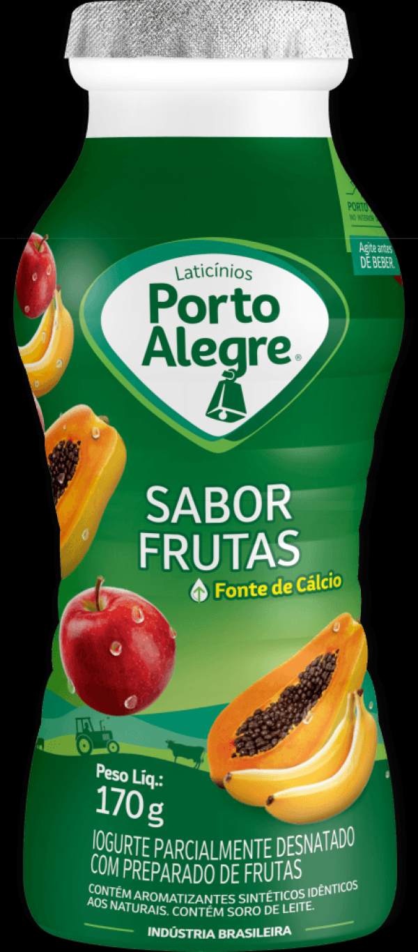 IOGURTE LIQUIDO PORTO ALEGRE SALADA FRUTA 170G