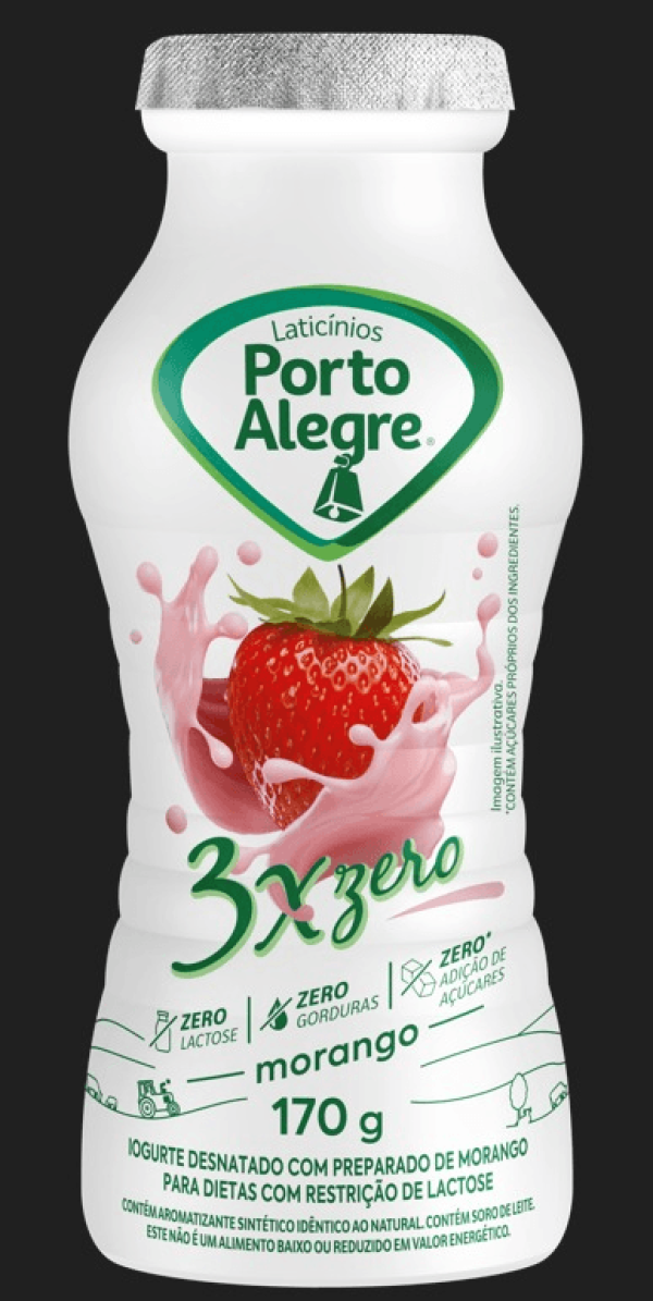 IOG LIQ PORTO ALEGRE 170G 3X ZERO MOR