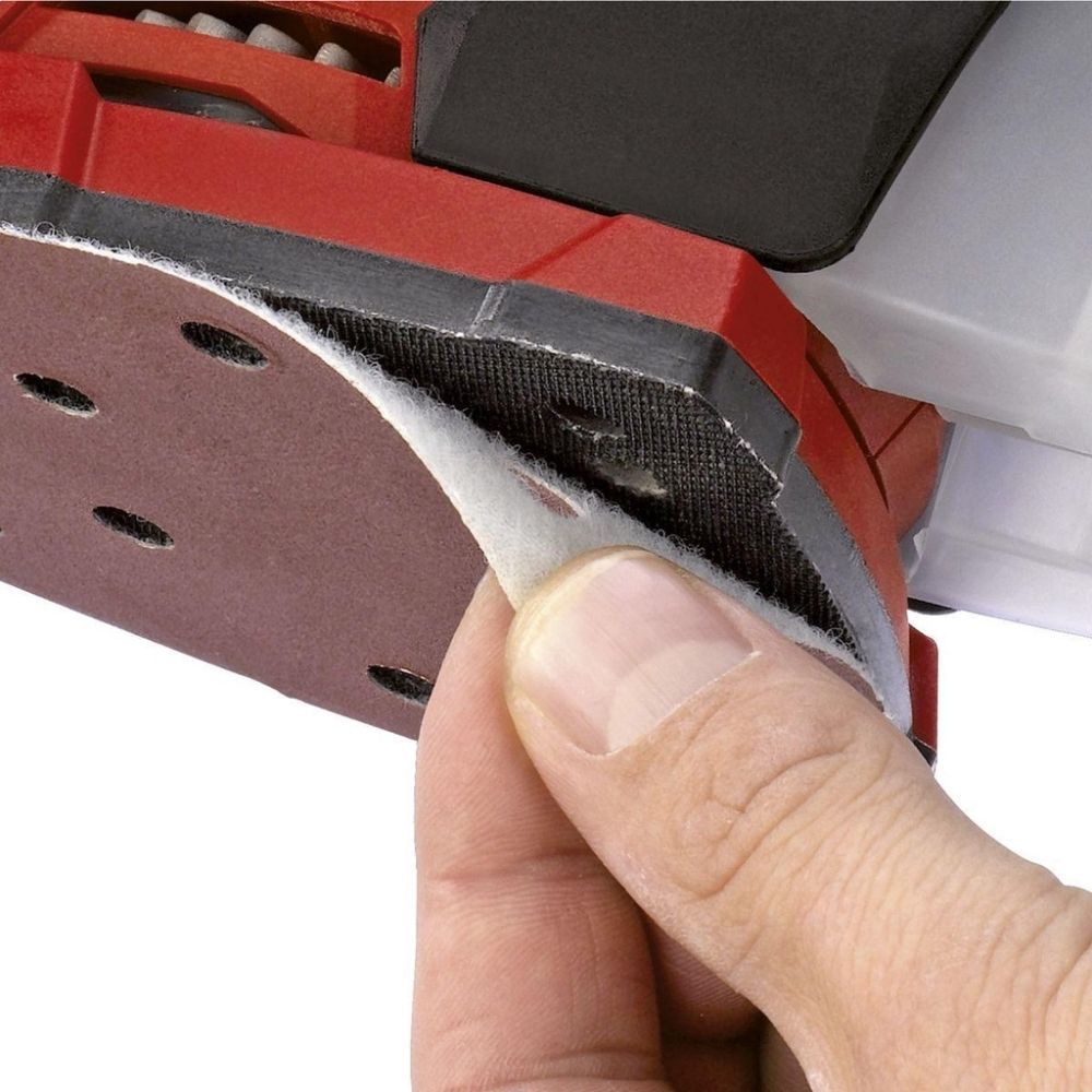 Encontraproduto.com.br - Lixadeira Multiuso Einhell á Bateria Te-os 18/1 Li Solo Lixamento Eficiente