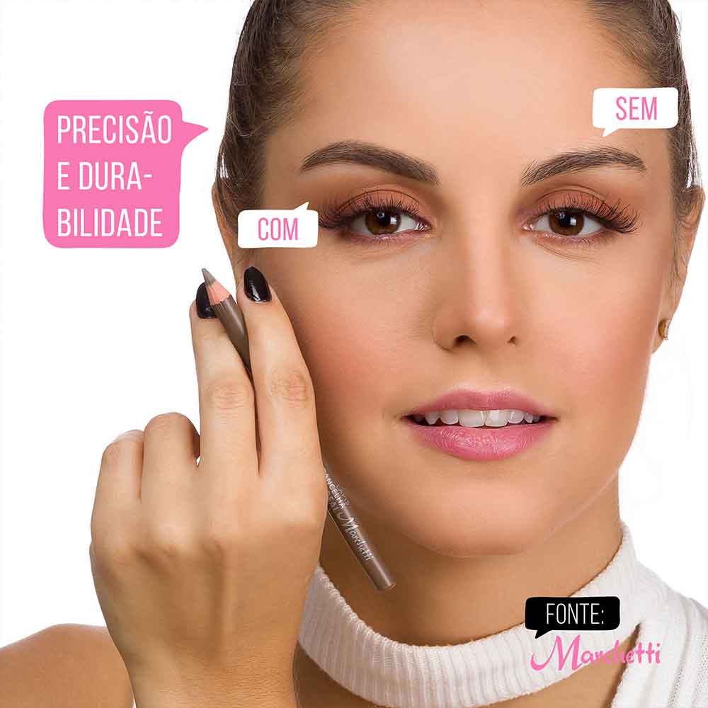 Encontraproduto.com.br - Lapis Para Sobrancelhas Universal - Marchetti