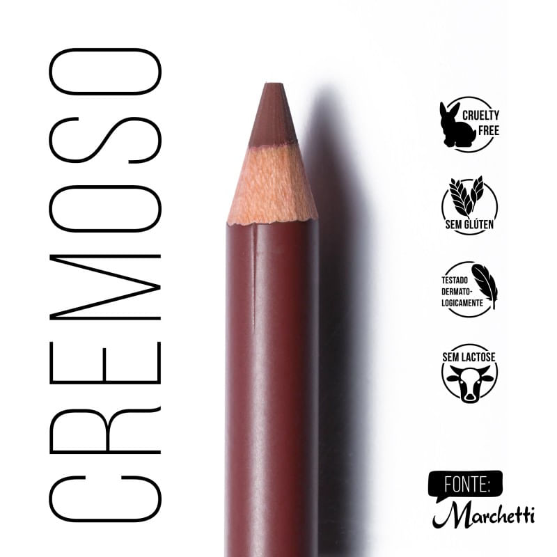 Encontraproduto.com.br - Lapis Delineador Para Labios Beija Cor - Marchetti