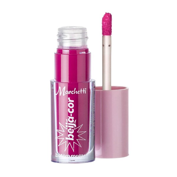 Encontraproduto.com.br - Batom Liquido Matte Beija Cor 05 Hibisco - Marchetti