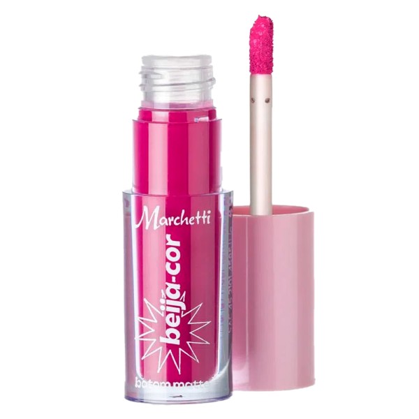 Encontraproduto.com.br - Batom Liquido Matte Beija Cor 05 Hibisco - Marchetti