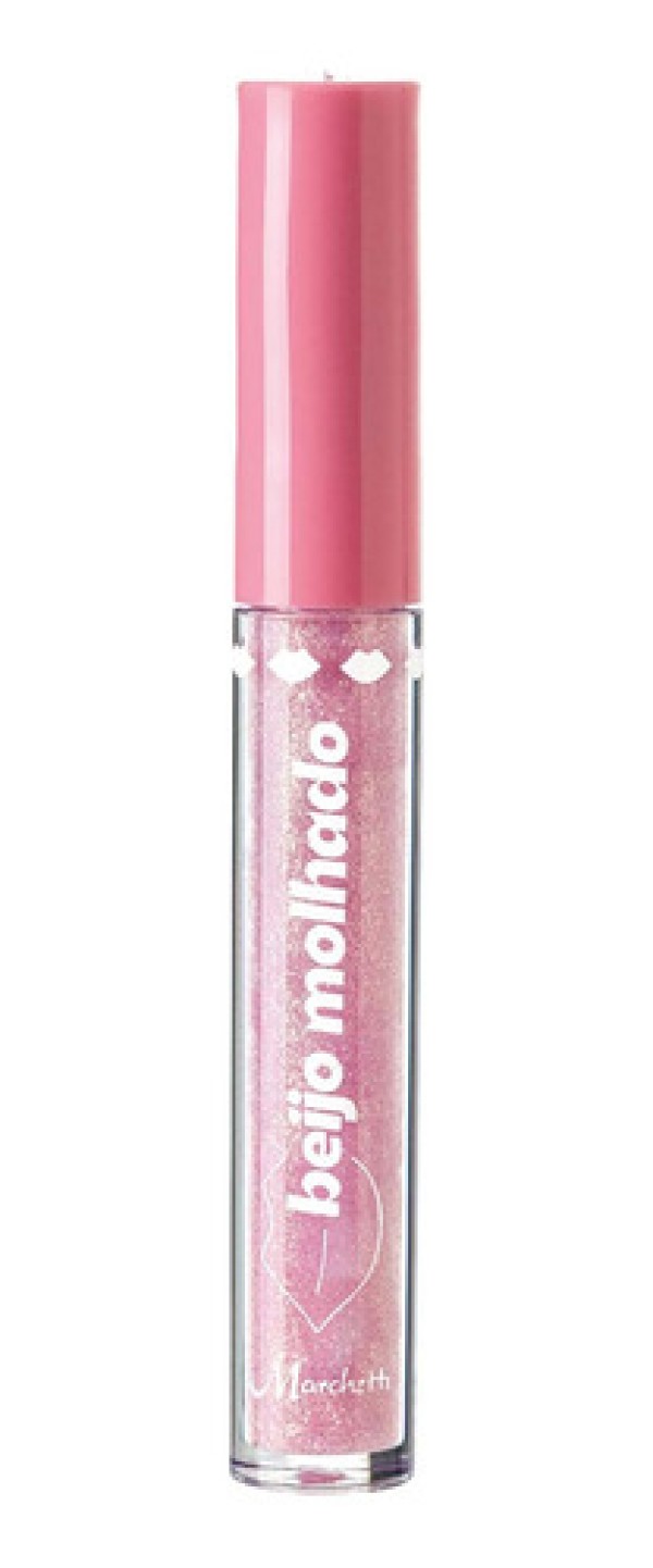 Encontraproduto.com.br - Gloss Beijo Molhado 05 Rosa Glam - Marchetti