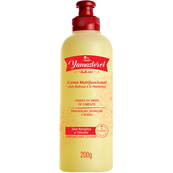 Creme Multifuncional com Babosa e D-Pantenol Yamá Yamasterol Frasco 200g