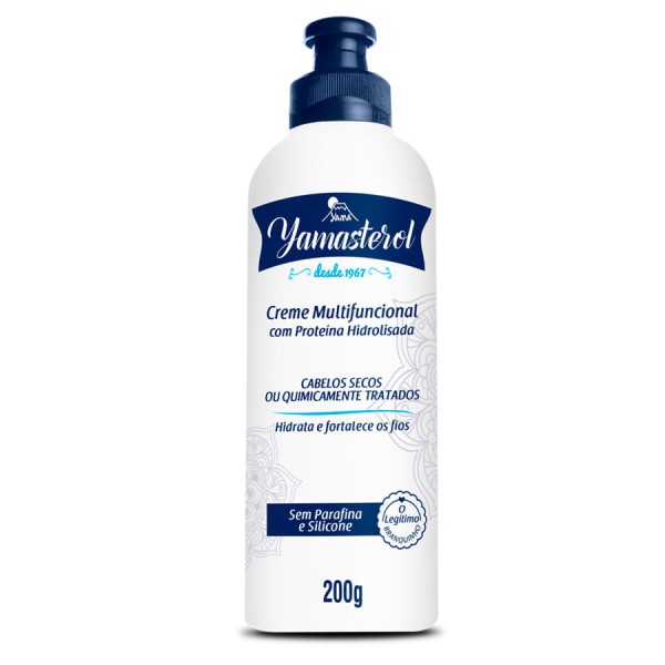 Creme Yamasterol Multifuncional Branco Proteina Hidrolisada 200g