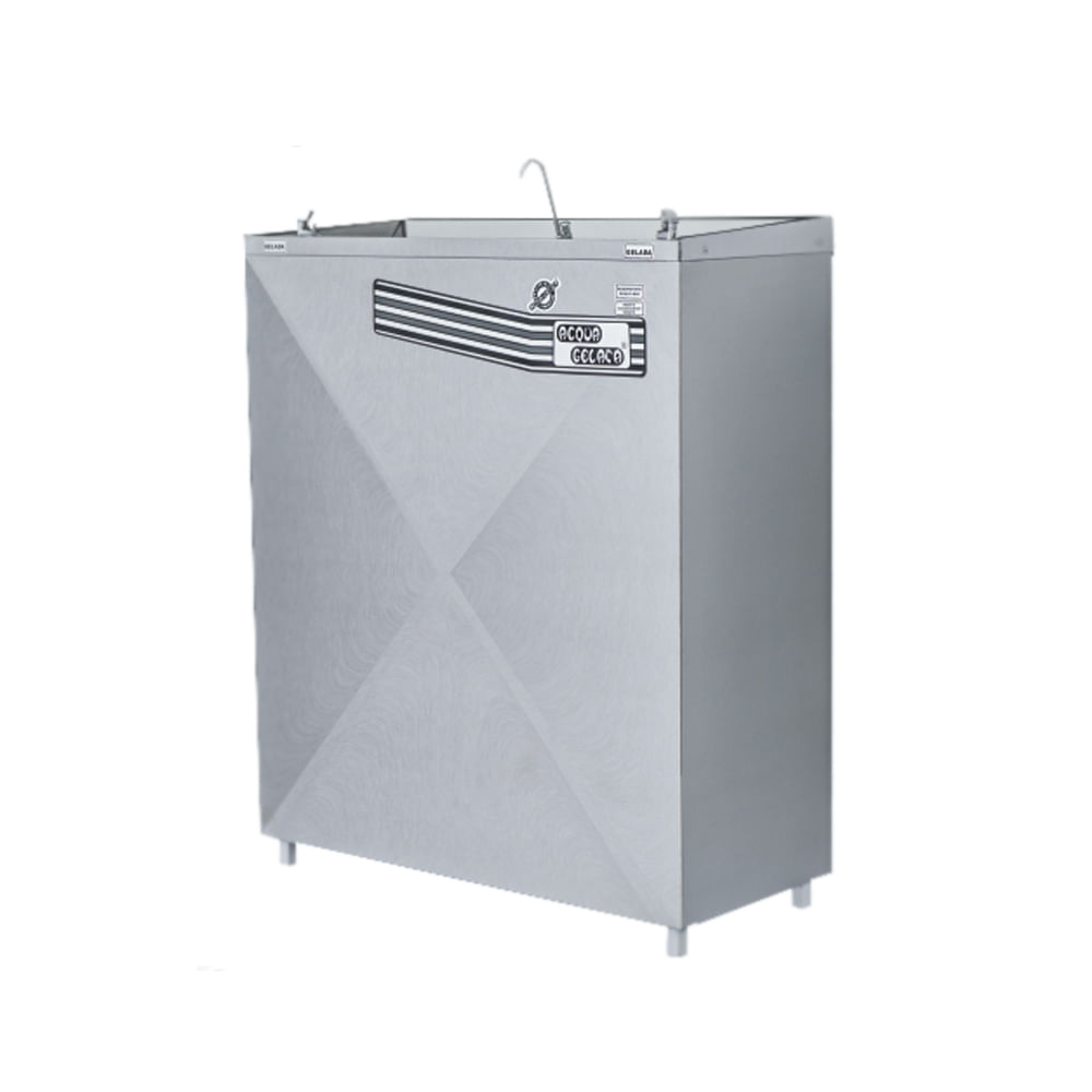 Encontraproduto.com.br - Bebedouro Industrial 3 Torneiras 6 Litros Acqua Gelata PAG100 Inox 220V