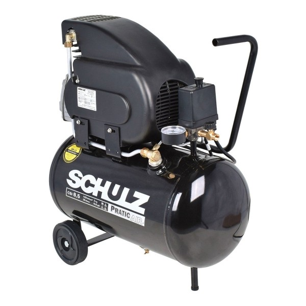 Encontraproduto.com.br - Compressor de Ar Schulz Pratic Air Csi 8,5 25L 2Hp Monofásico
