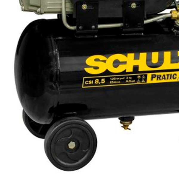 Encontraproduto.com.br - Compressor de Ar Schulz Pratic Air Csi 8,5 25L 2Hp Monofásico
