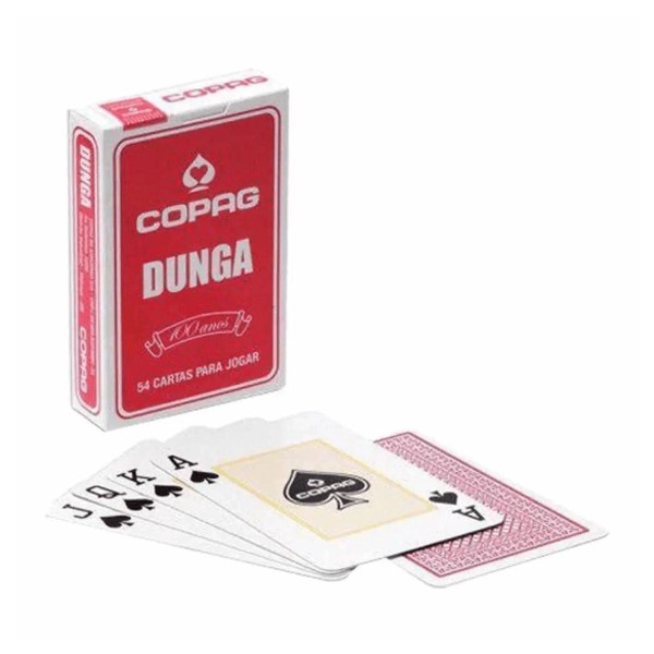 Encontraproduto.com.br - Jogo De Baralho Dunga Caixa Vermelha Copag 98241