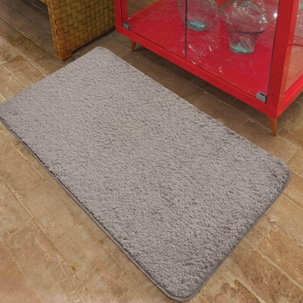 Encontraproduto.com.br - Tapete Retangular Vip Liso 40cm x 60cm - Jolitex