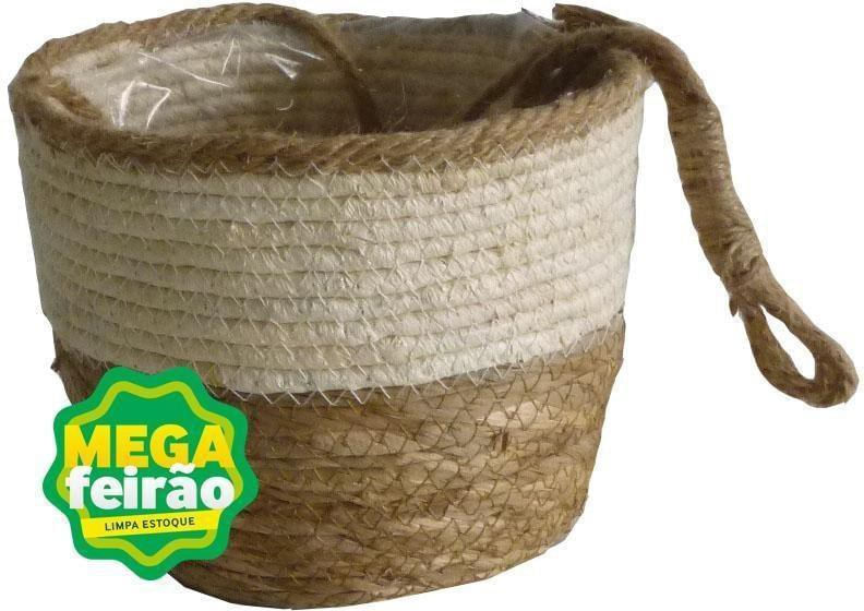 Cesto Decorativo Pendente Mek Sortido