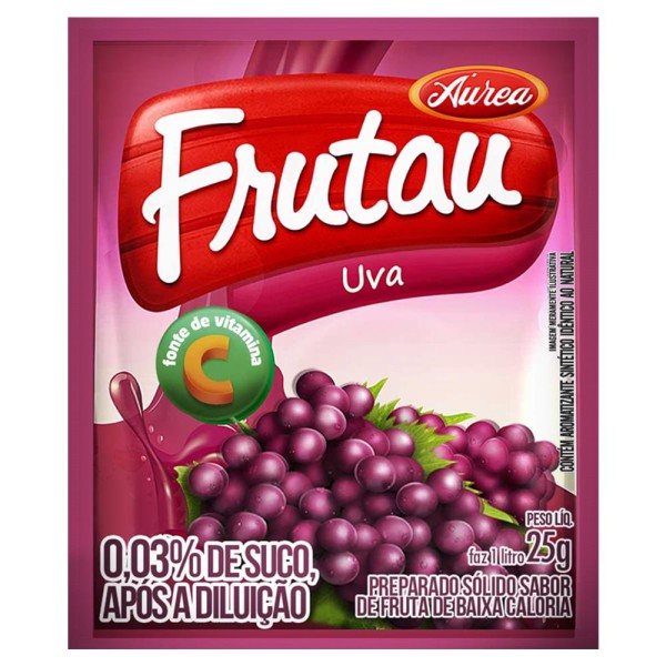 Encontraproduto.com.br - Refresco Pó Frutau 25g Uva