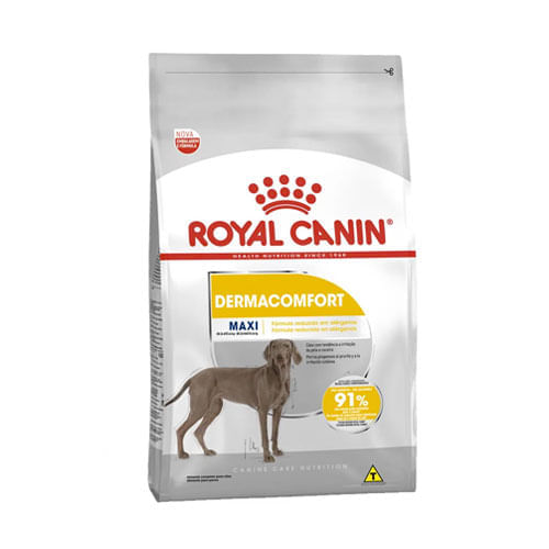 Encontraproduto.com.br - Ração Royal Canin Cães Adultos Maxi Dermacomfort 10,1KG