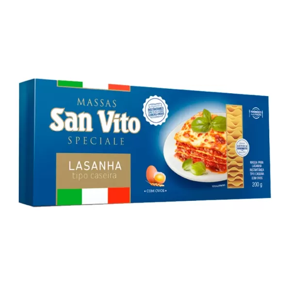 Encontraproduto.com.br - Massa para Lasanha San Vito Speciale 200g