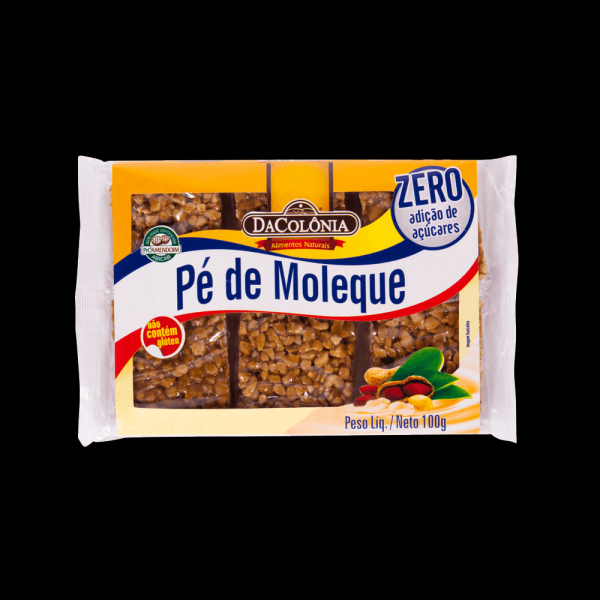 Encontraproduto.com.br - Pé de Moleque DaColônia Zero Açúcar 100g