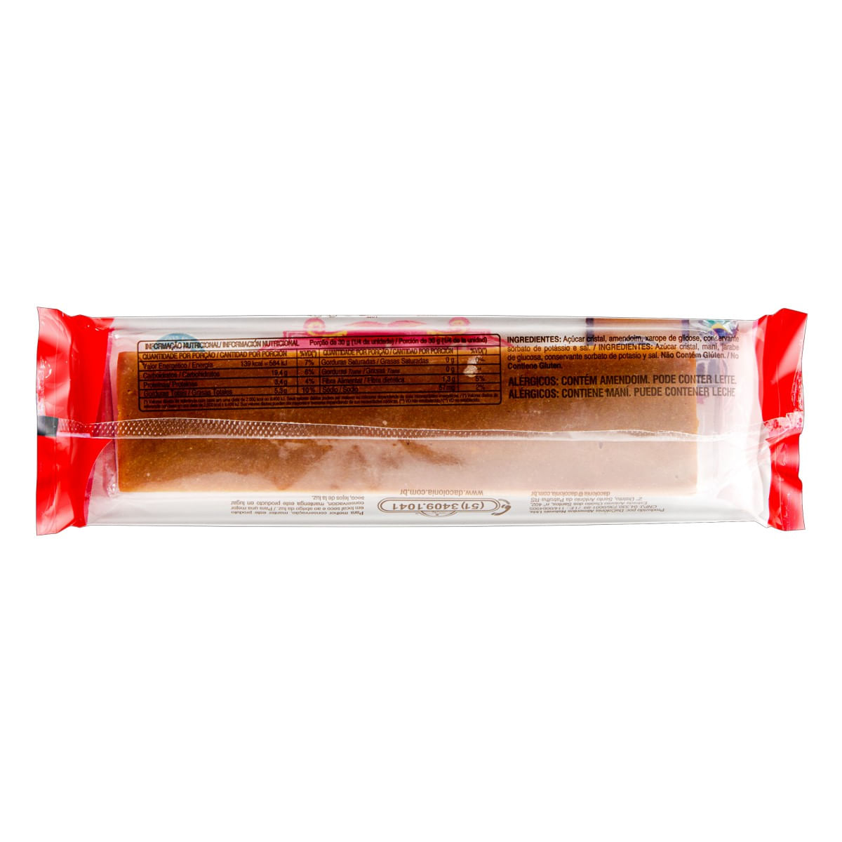 Encontraproduto.com.br - Doce de Amendoim DaColônia Caseiro Pacote com 120g