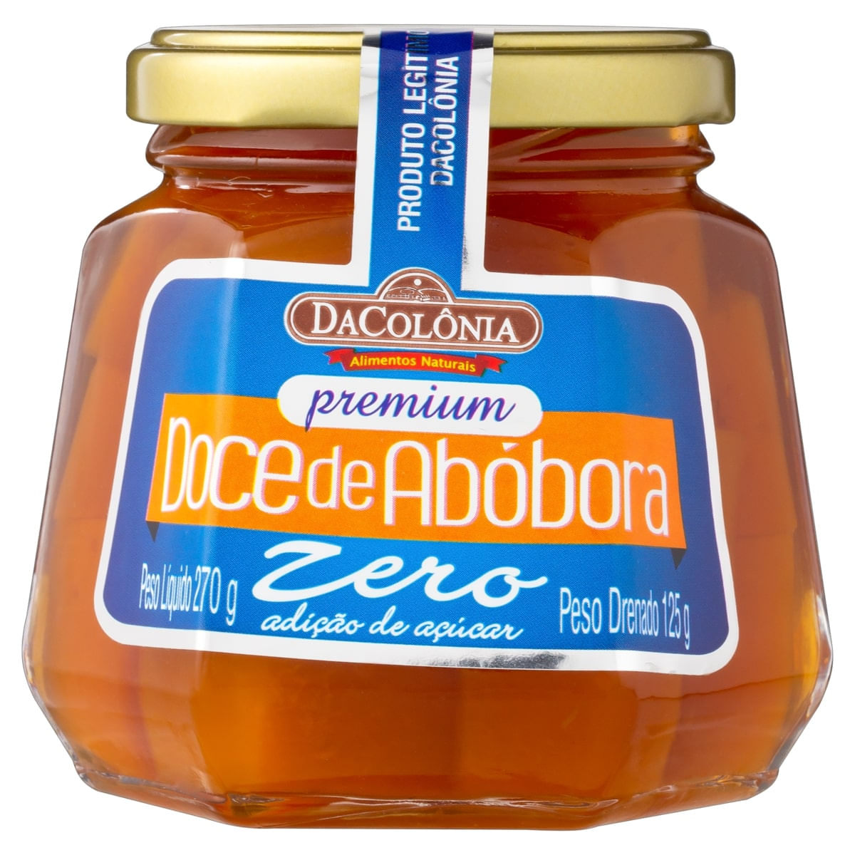 Encontraproduto.com.br - Doce Abobora Zero Acucar Dacolonia 270 g