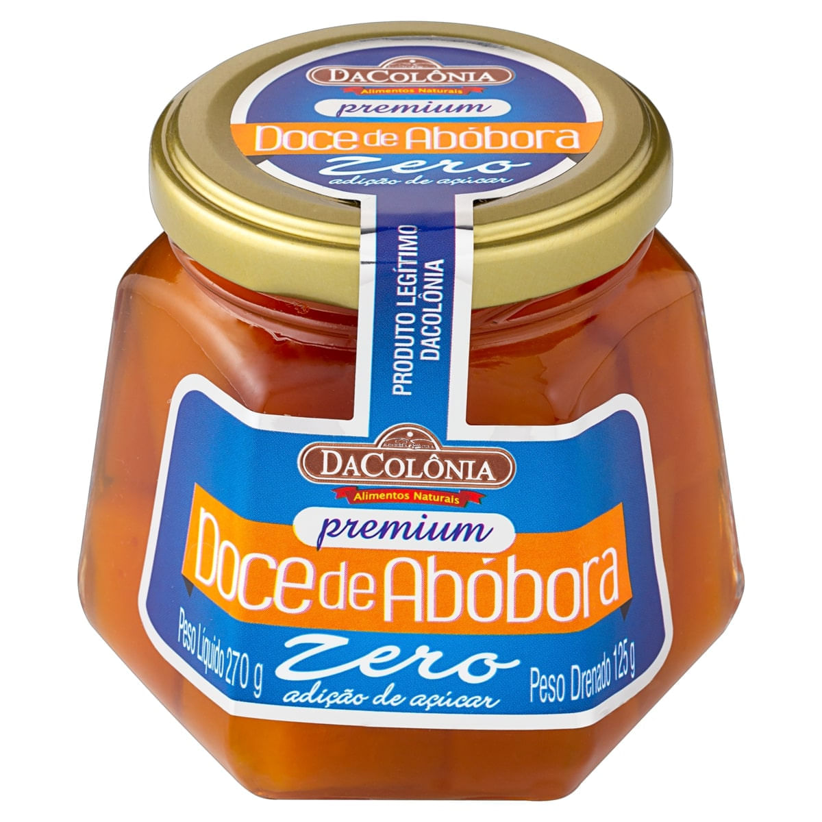 Encontraproduto.com.br - Doce Abobora Zero Acucar Dacolonia 270 g